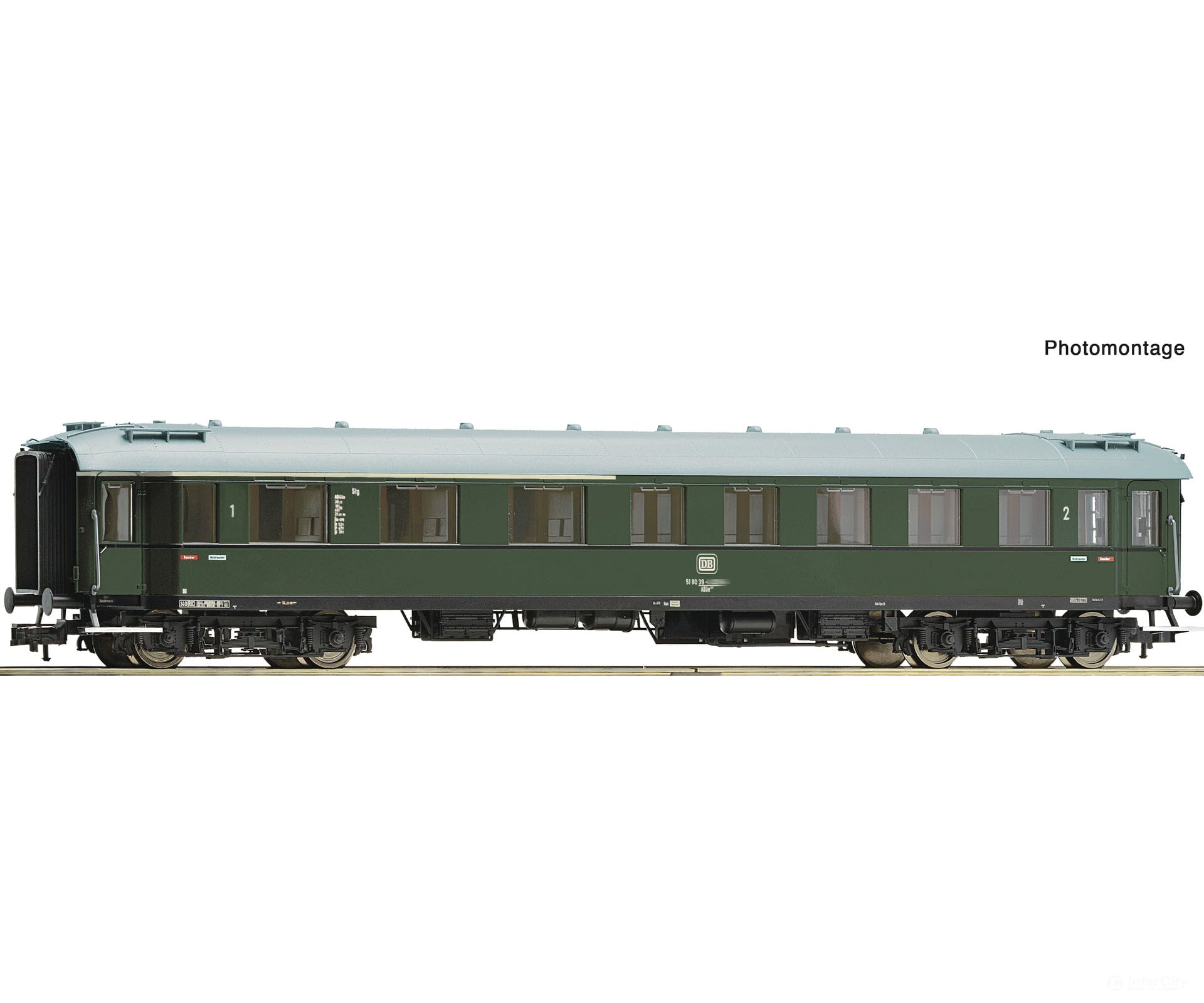 Roco 6200158 Ho 1St/2Nd Class Express Train Coach Db European Passenger Cars