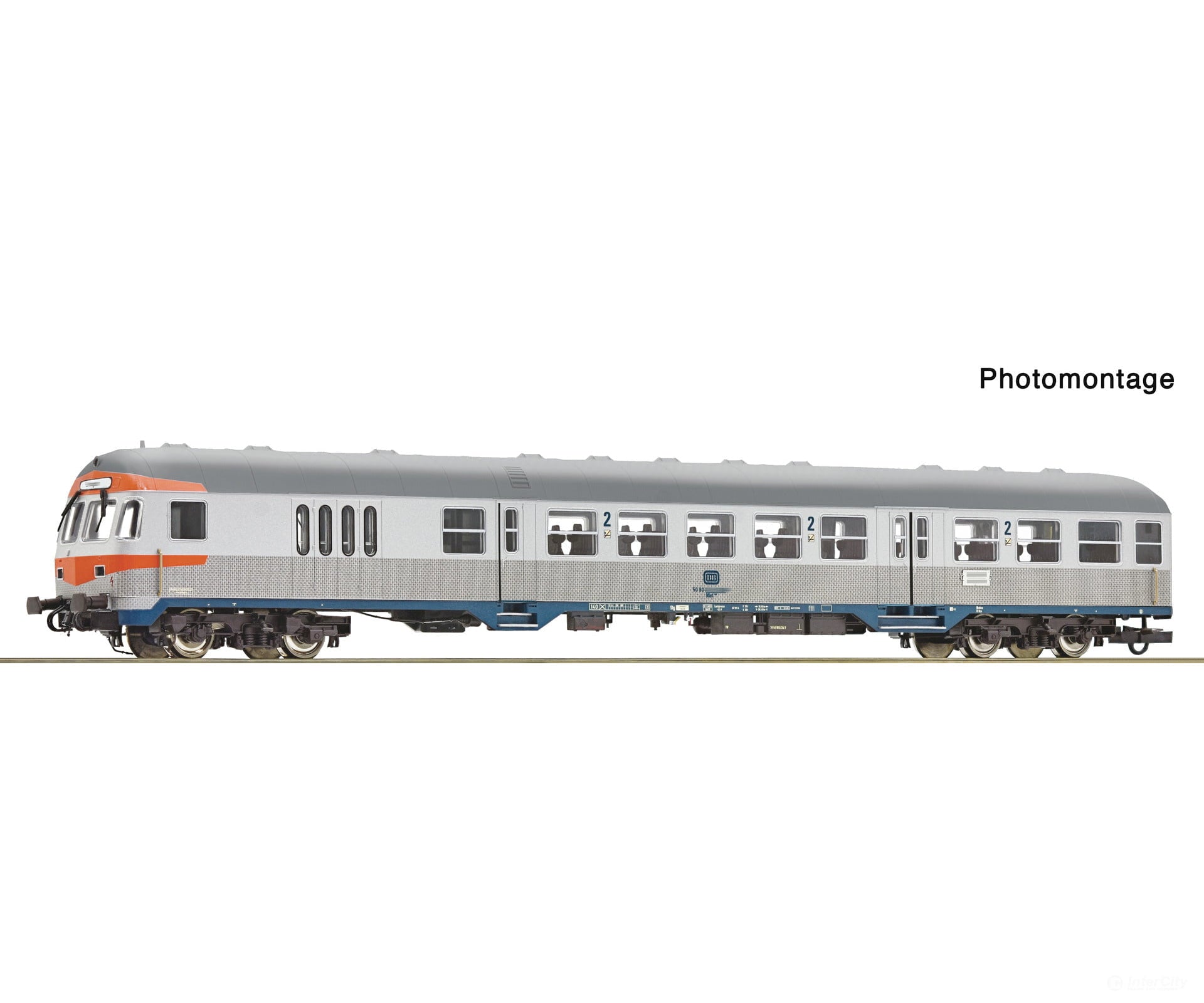 Roco 6200163 HO 2nd class commuter control cab coach DB European Passenger Cars