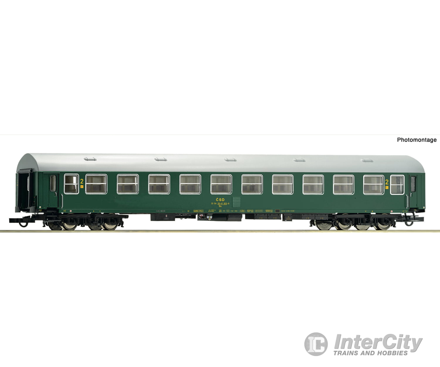 Roco 6200169 Ho 2Nd Class Passenger Coach Csd European Passenger Cars