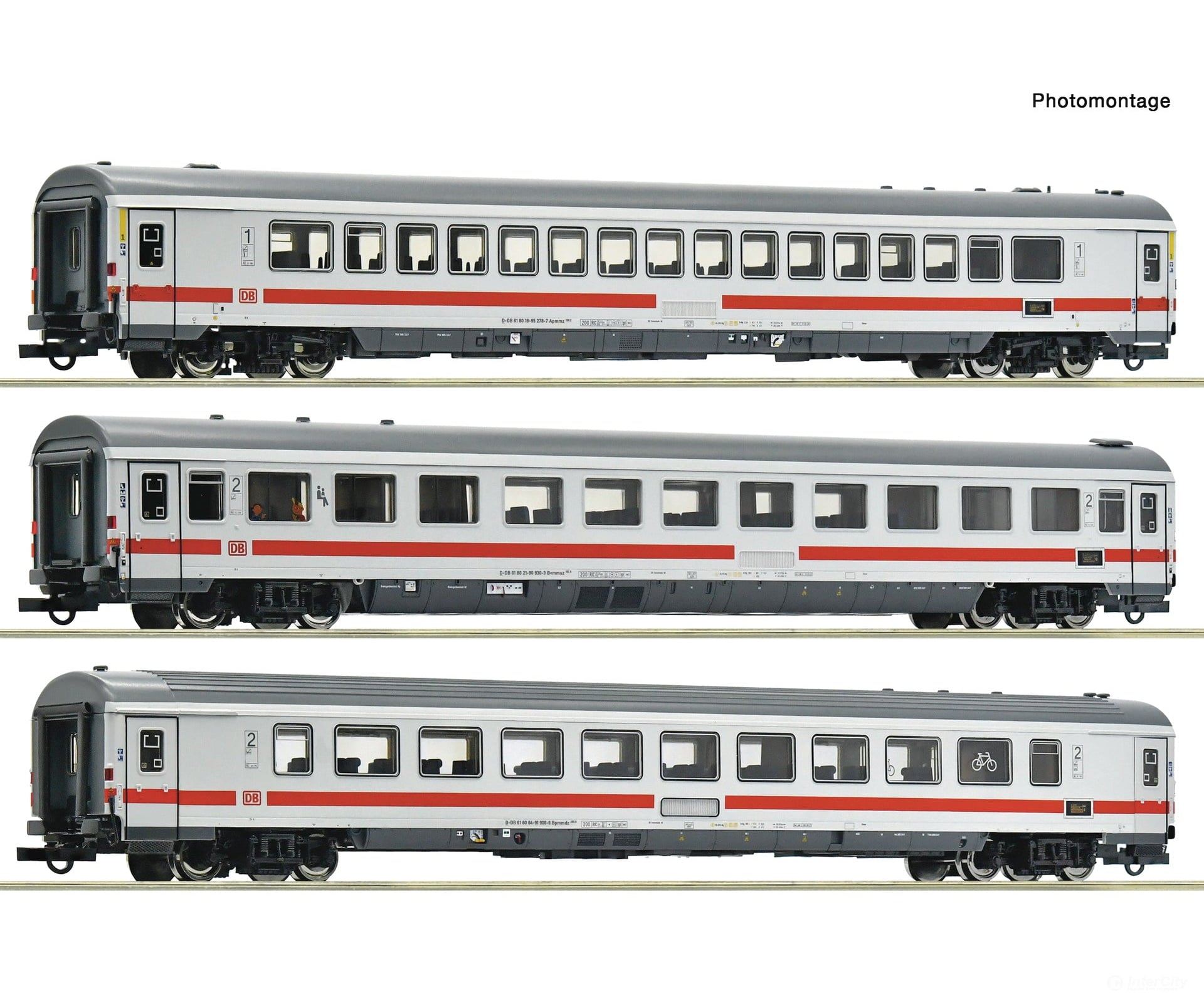 Roco 6200183 HO 3 piece set (1): IC 2013 ’Allgäu’ DB AG European Passenger Cars