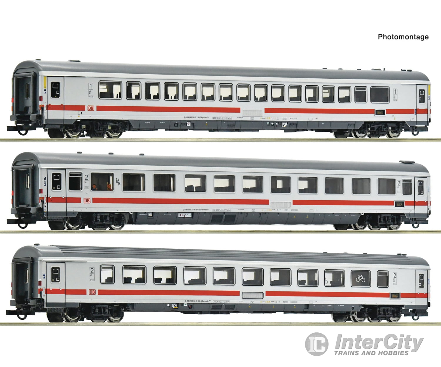 Roco 6200183 HO 3 piece set (1): IC 2013 ’Allgäu’ DB AG European Passenger Cars