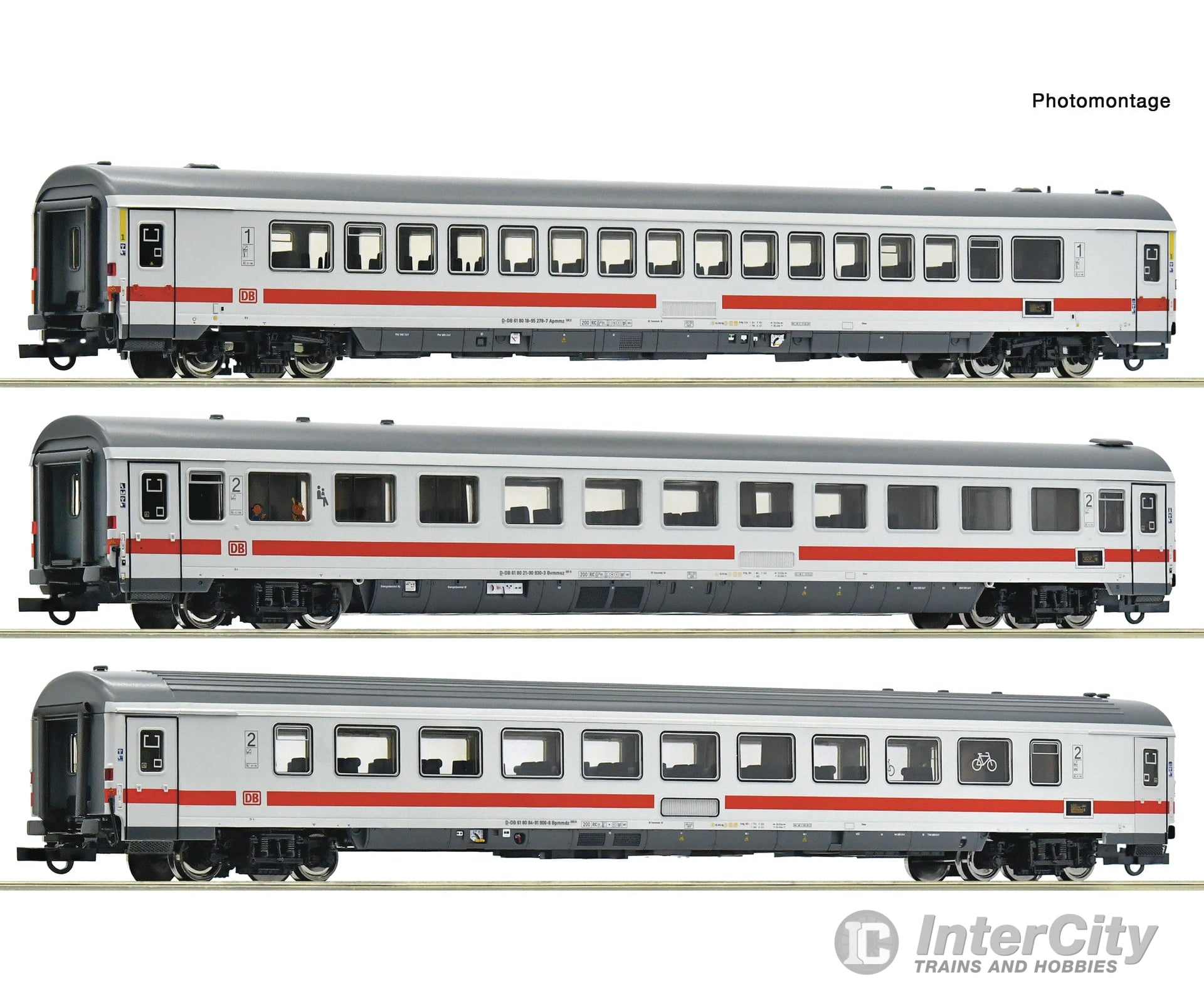Roco 6200183 HO 3 piece set (1): IC 2013 ’Allgäu’ DB AG European Passenger Cars