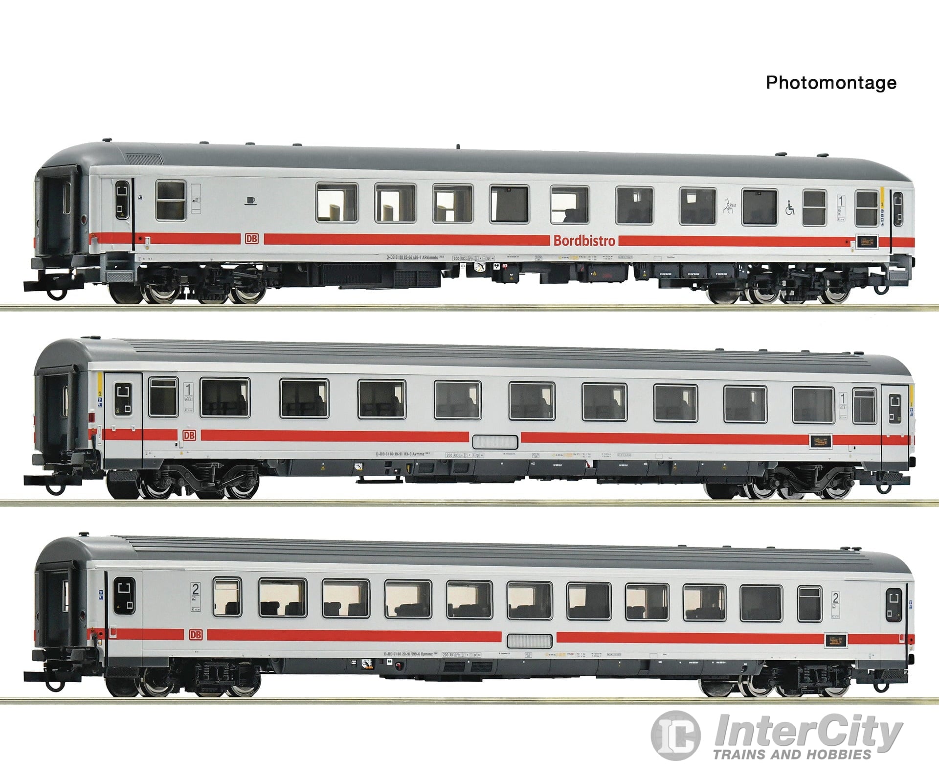 Roco 6200184 HO 3 piece set (2): IC 2013 ’Allgäu’ DB AG European Passenger Cars