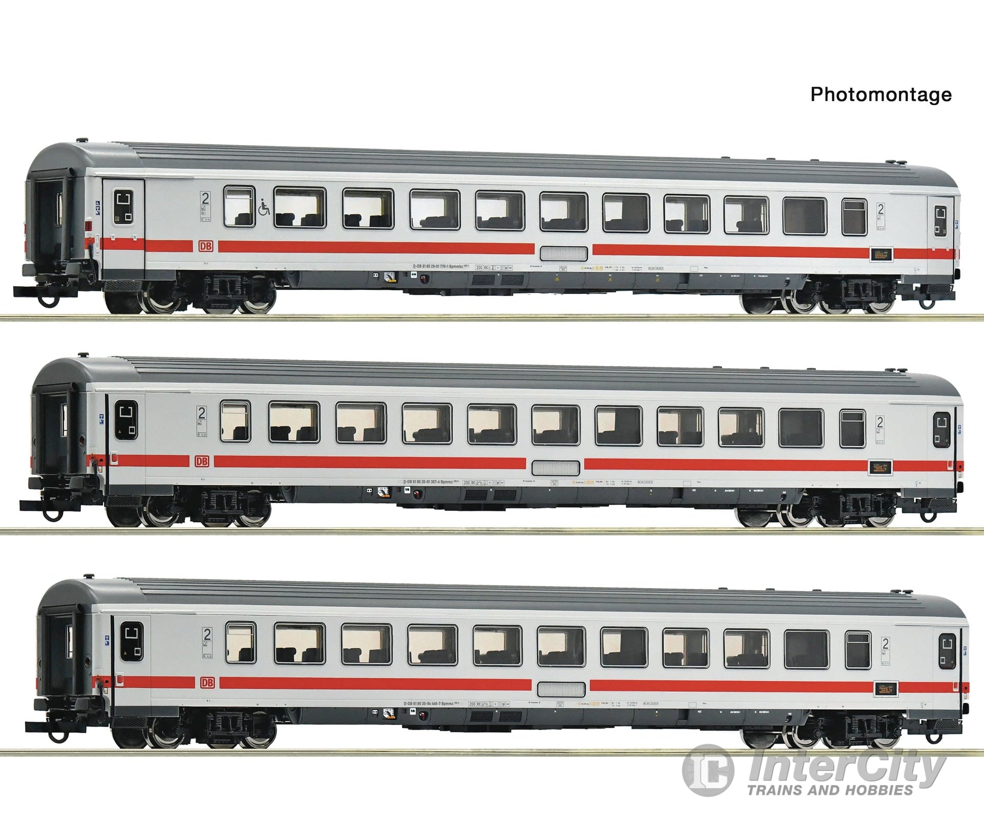 Roco 6200185 HO 3 piece set (3): IC 2013 ’Allgäu’ DB AG European Passenger Cars