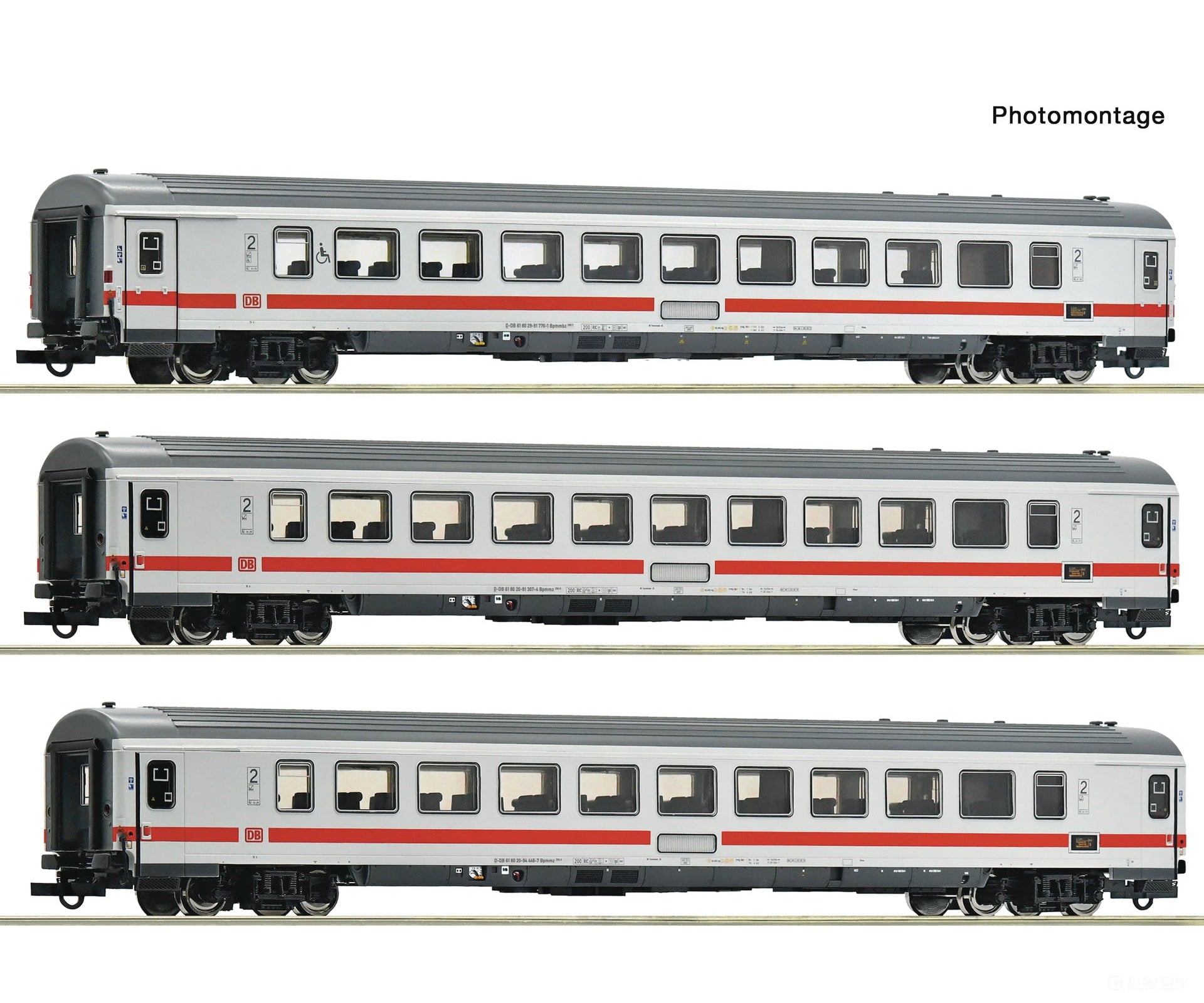 Roco 6200185 HO 3 piece set (3): IC 2013 ’Allgäu’ DB AG European Passenger Cars