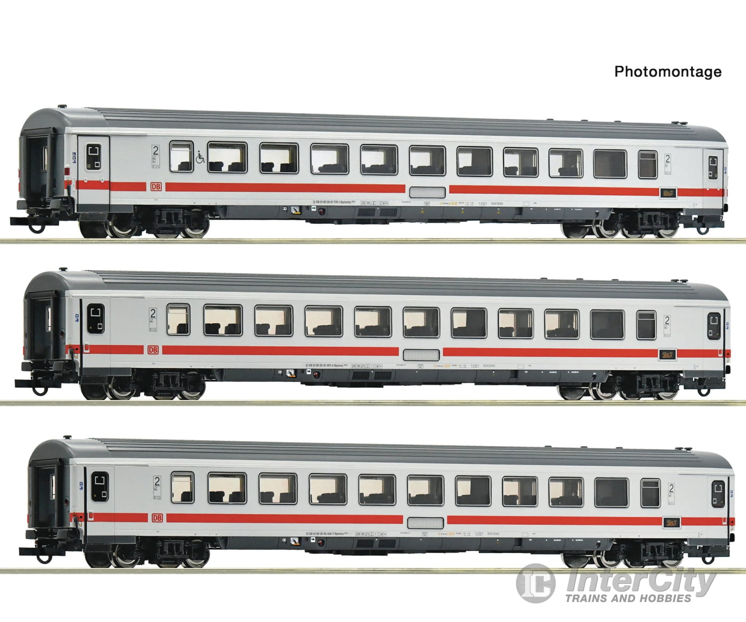 Roco 6200185 HO 3 piece set (3): IC 2013 ’Allgäu’ DB AG European Passenger Cars