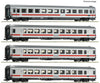 Roco 6200187 Ho 4 Piece Set: Express Train Coaches Öbb European Passenger Cars