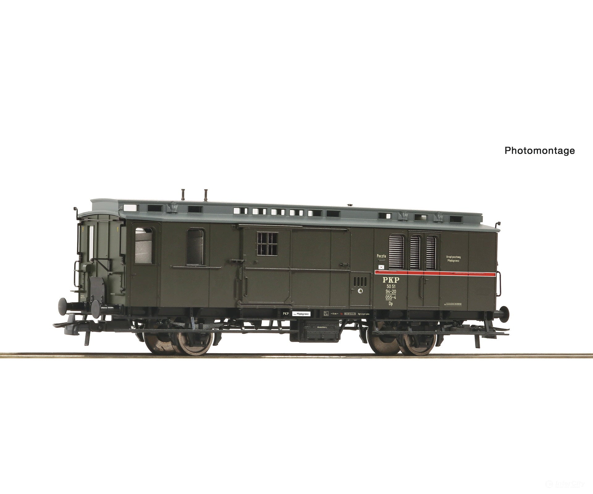 Roco 6200196 HO Mail/luggage wagon PKP European Passenger Cars