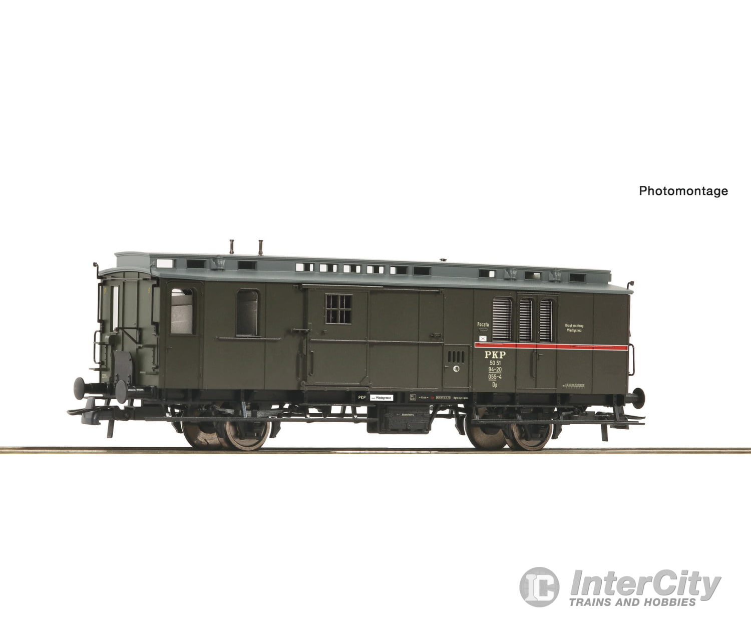 Roco 6200196 HO Mail/luggage wagon PKP European Passenger Cars