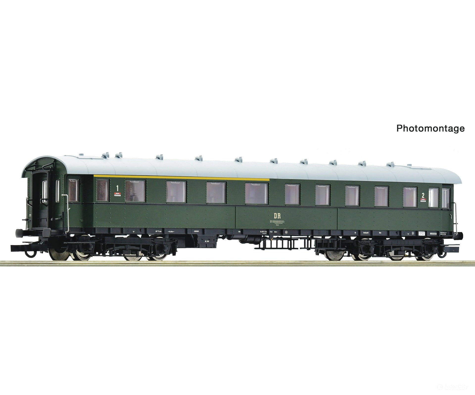 Roco 6200205 HO 1st/2nd standard express train coach DR European Passenger Cars