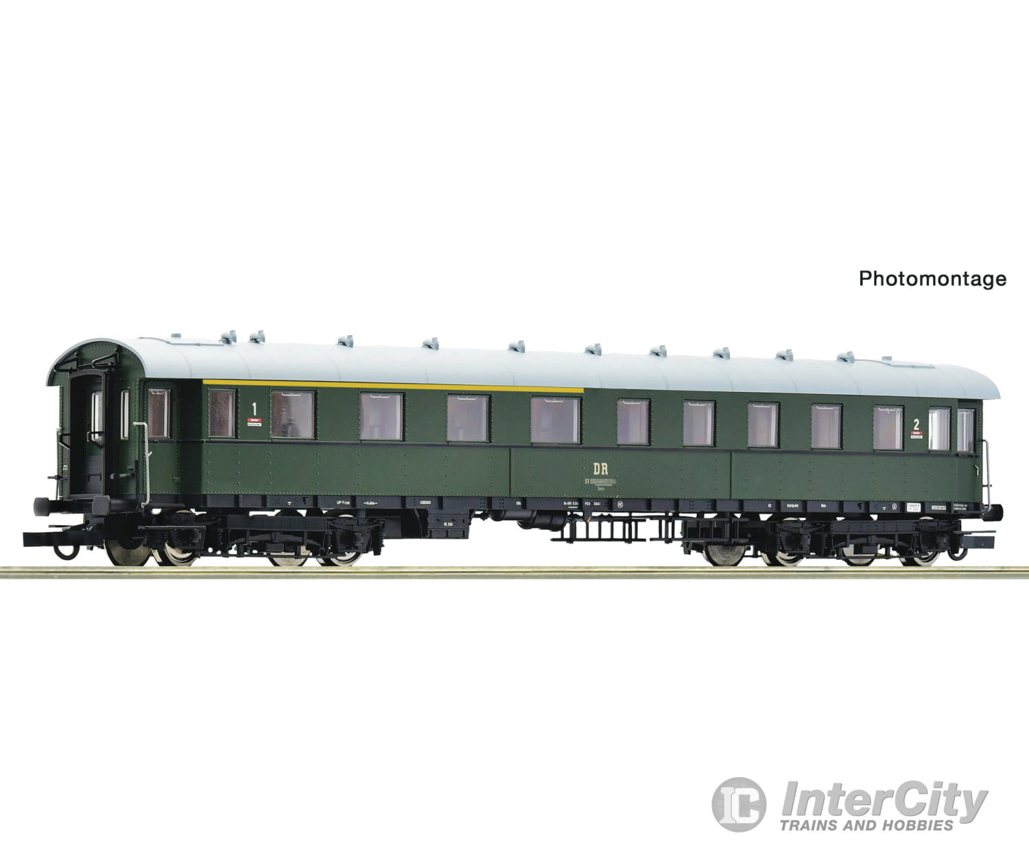 Roco 6200205 HO 1st/2nd standard express train coach DR European Passenger Cars
