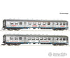 Roco 6200206 HO 2 piece set: Commuter coaches DB European Passenger Cars