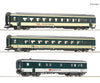 Roco 6200212 HO 3 piece set (1): ’Voralpen-Express’ passenger coaches SOB/BT/SBB European Passenger Cars