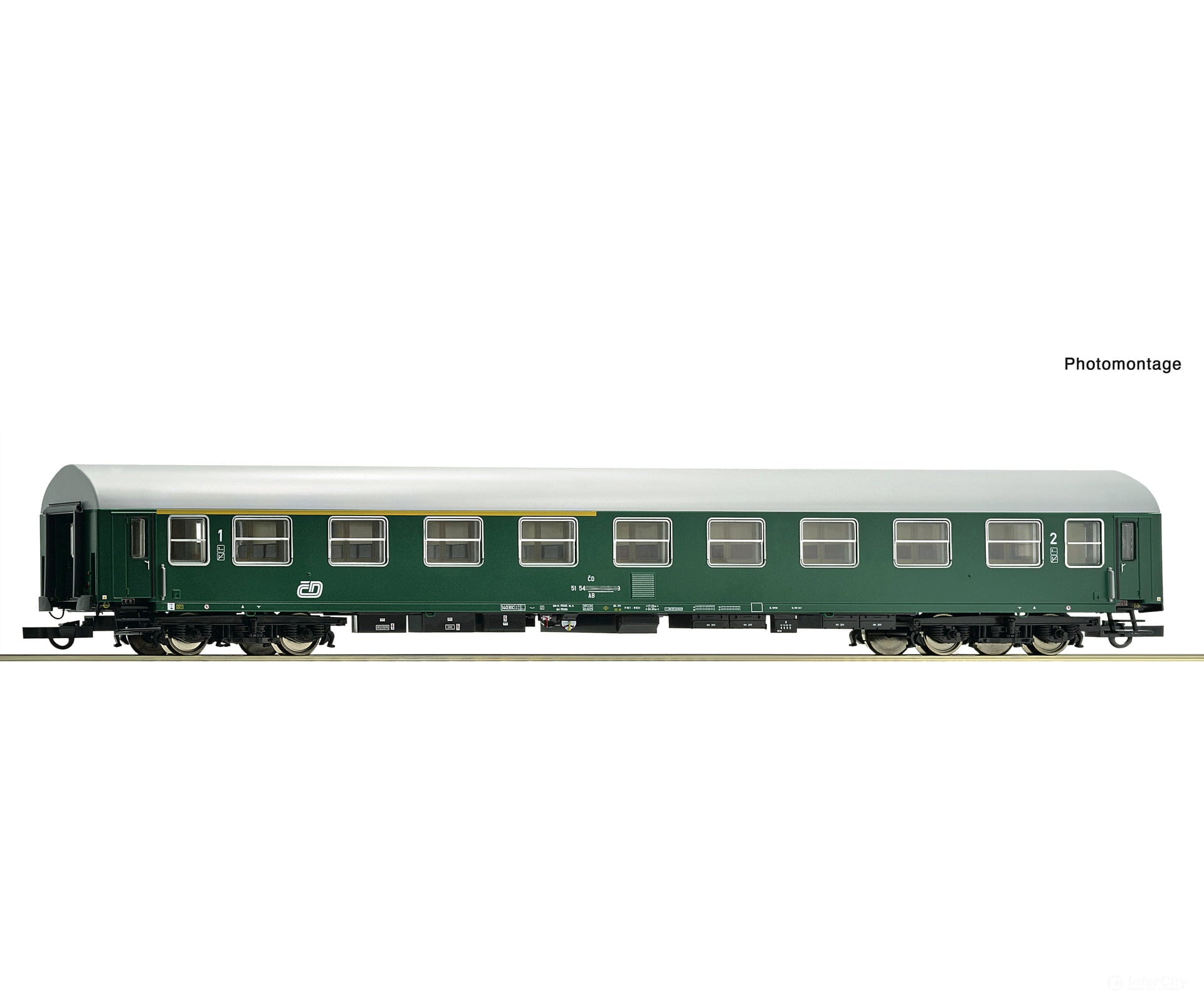 Roco 6200221 HO 1st/2nd class passenger coach CD European Passenger Cars