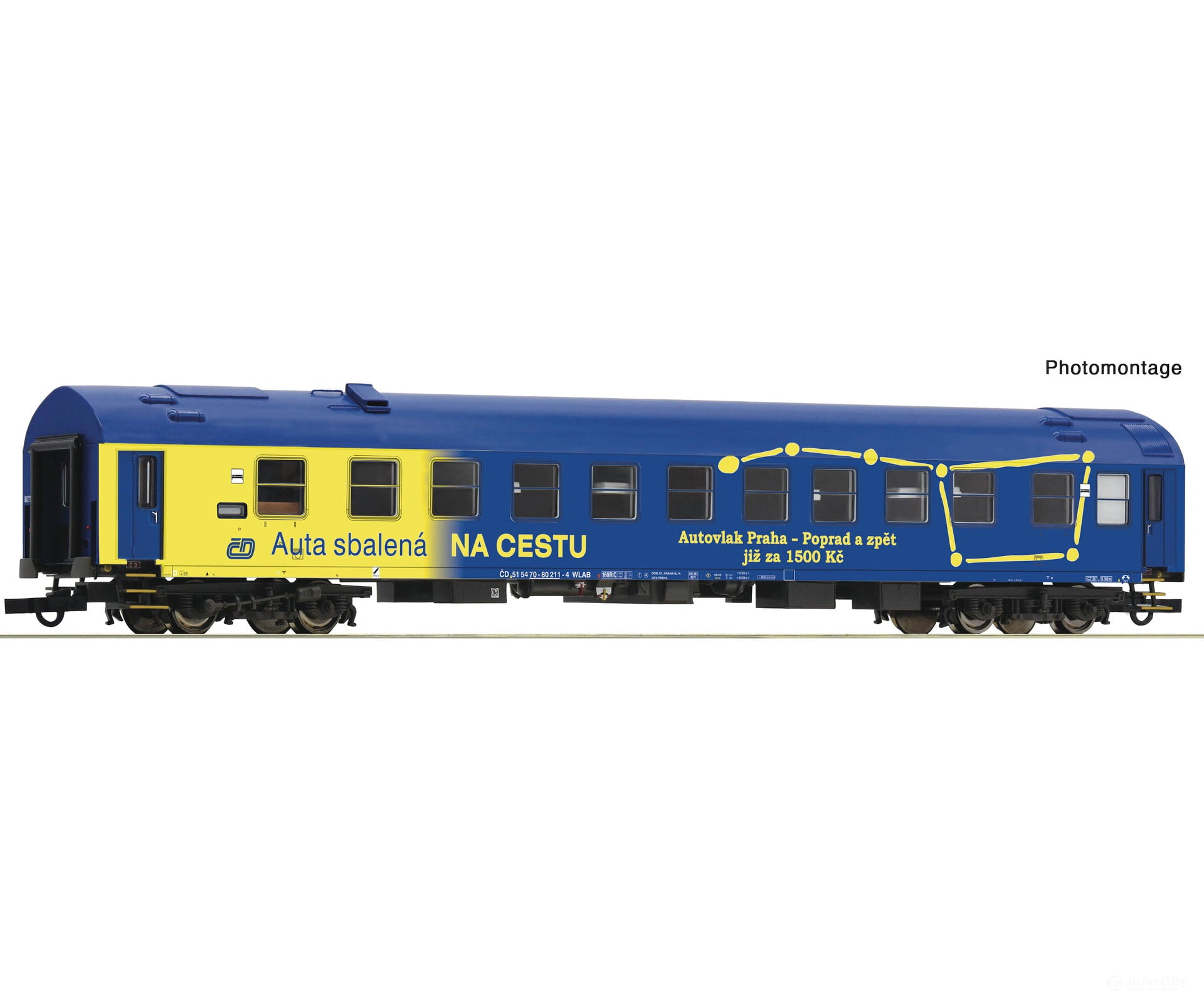 Roco 6200225 HO Sleeper CD European Passenger Cars