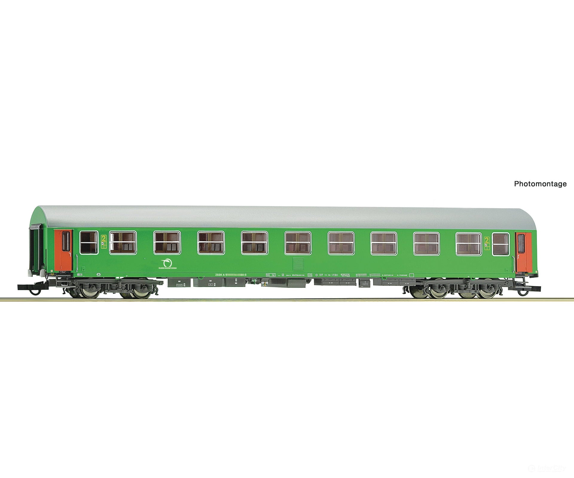 Roco 6200232 HO 2nd class passenger coach ZSSK European Passenger Cars