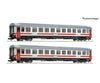 Roco 6200242 HO 2 piece set: Eurofima coaches ’IC Sun’ FS European Passenger Cars