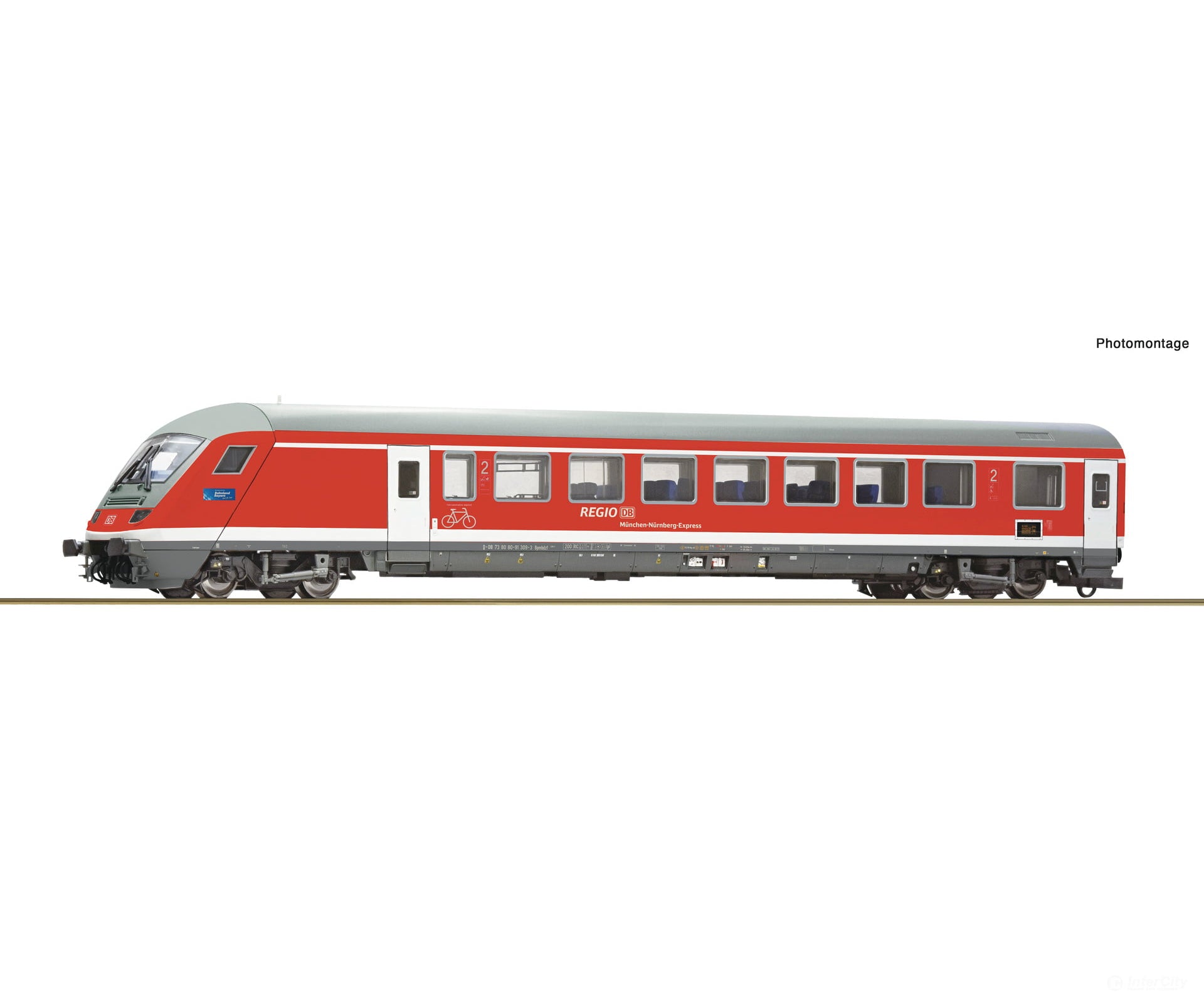 Roco 6210098 Ho Re Control Cab Coach Db Ag European Passenger Cars