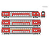 Roco 6220144 Ho 3 Piece Set: Double-Deck Coaches Db Ag European Passenger Cars