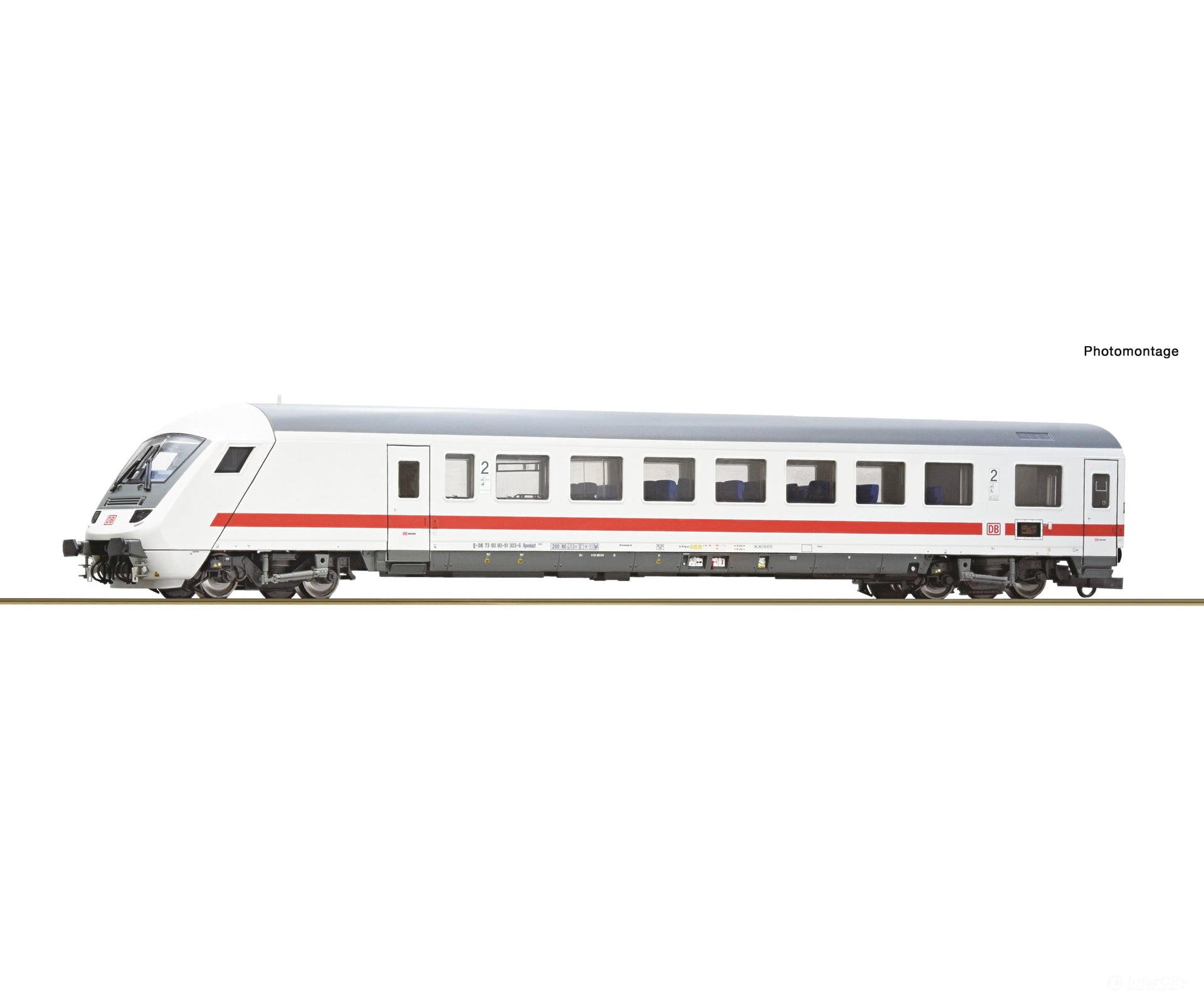 Roco 6220156 Ho Ic Control Cab Coach Db Ag European Passenger Cars