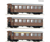 Roco 6240007 HOe 3-piece set: Passenger coaches ÖBB European Passenger Cars