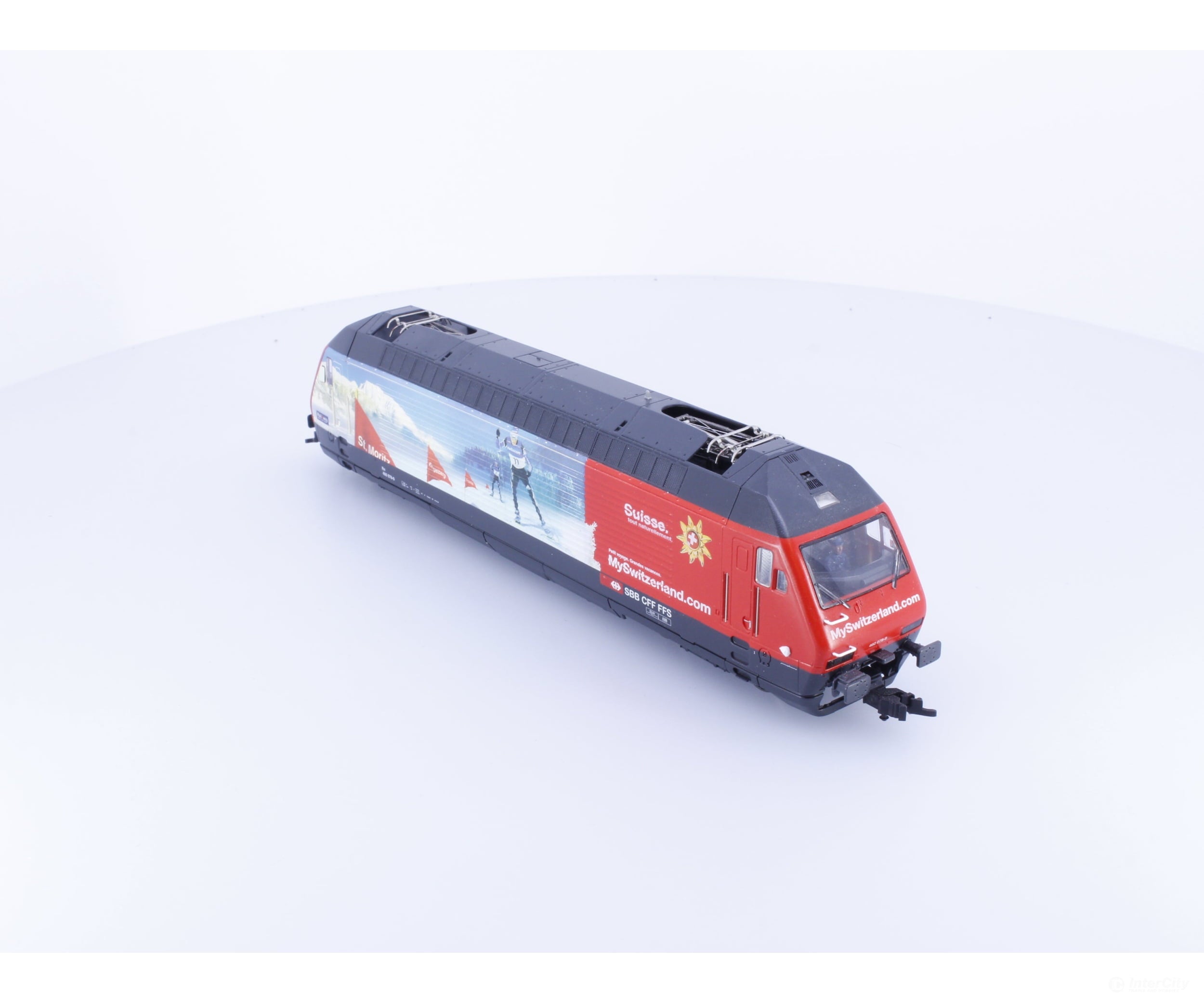 Roco 62706 HO SBB-CFF-FFS RE 460 Swisscom MySwitzerland.com Skier E-Lok 078-9 DCC European Locomotives