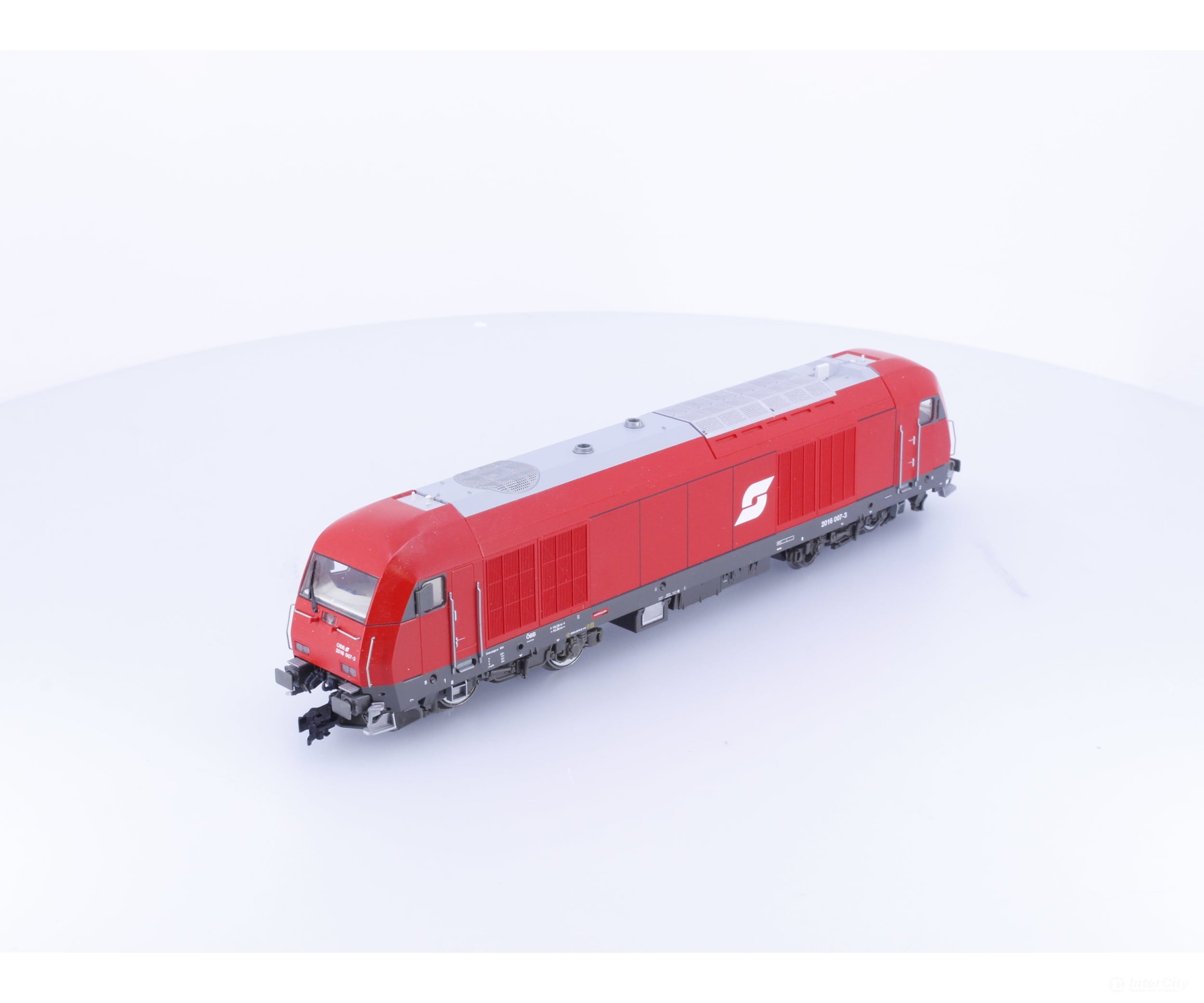 Roco 63400 HO OBB 2016 Hercules Diesel Locomotive 007-3 DCC - European Locomotives