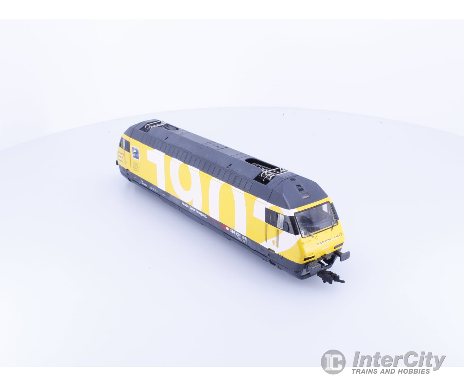 Roco 63512 HO SBB-CFF-FFS Re 460 La Poste - 100 Jahre E-Lok 083-9 DCC European Locomotives