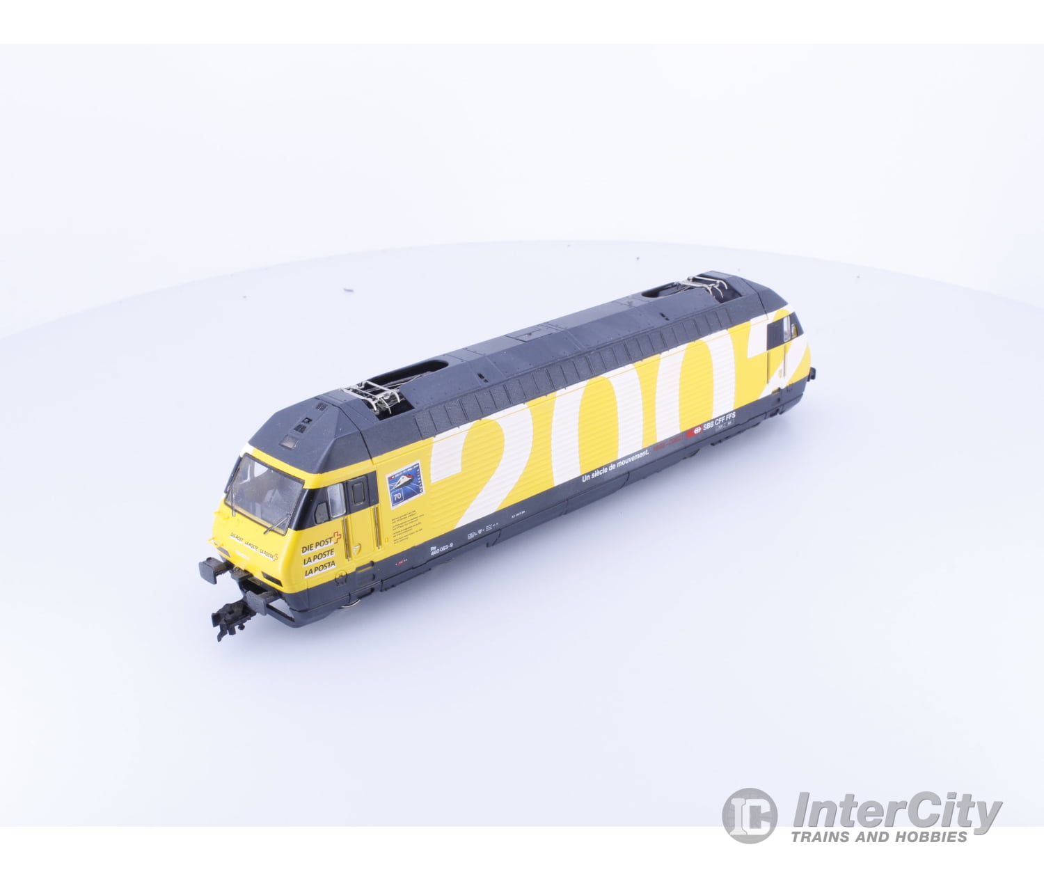Roco 63512 HO SBB-CFF-FFS Re 460 La Poste - 100 Jahre E-Lok 083-9 DCC European Locomotives