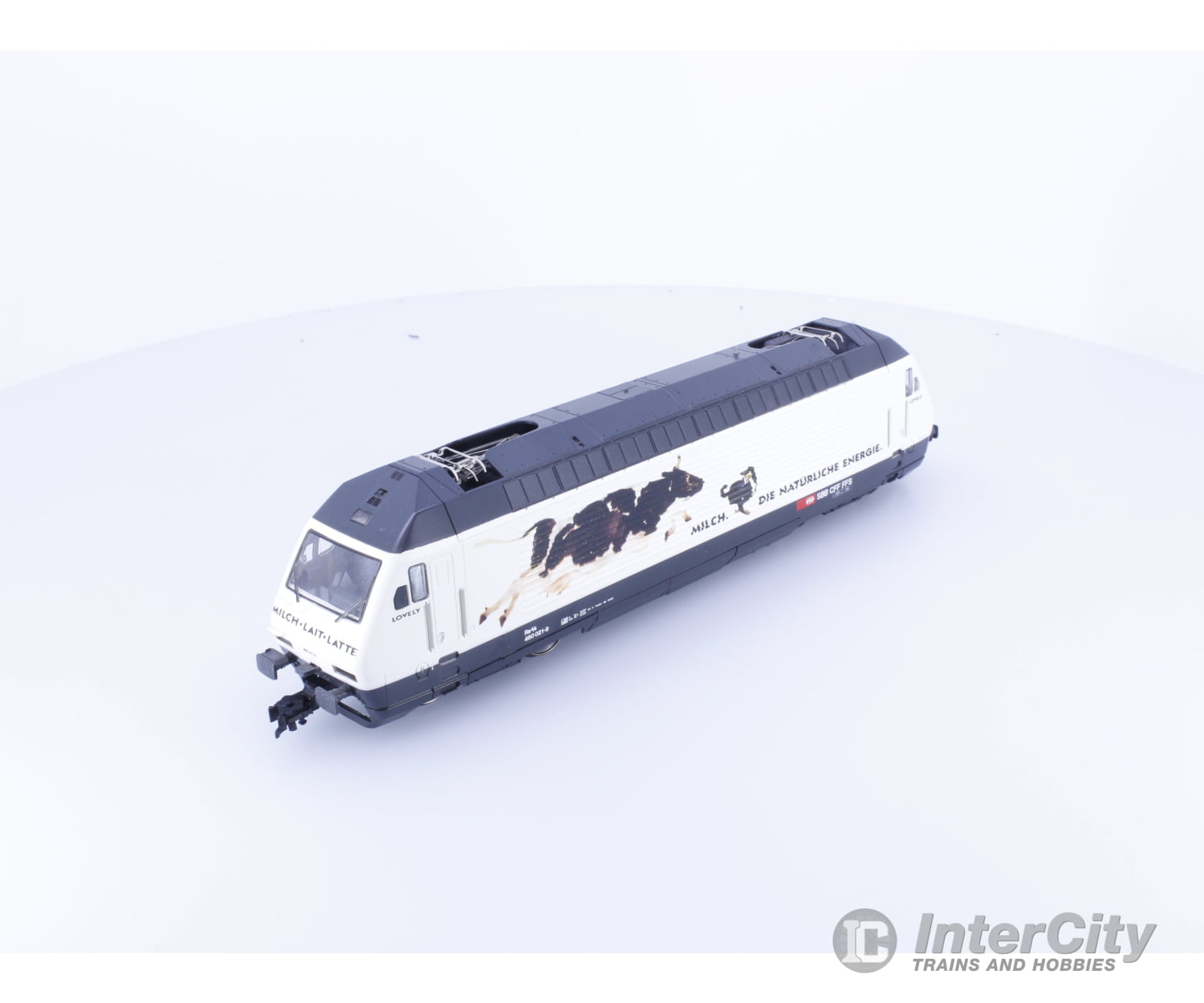 Roco 63515 HO SBB-CFF-FFS Re 4/4 Milch Die Naturliche Energie Lovely E-Lok 021-9 DCC European Locomotives