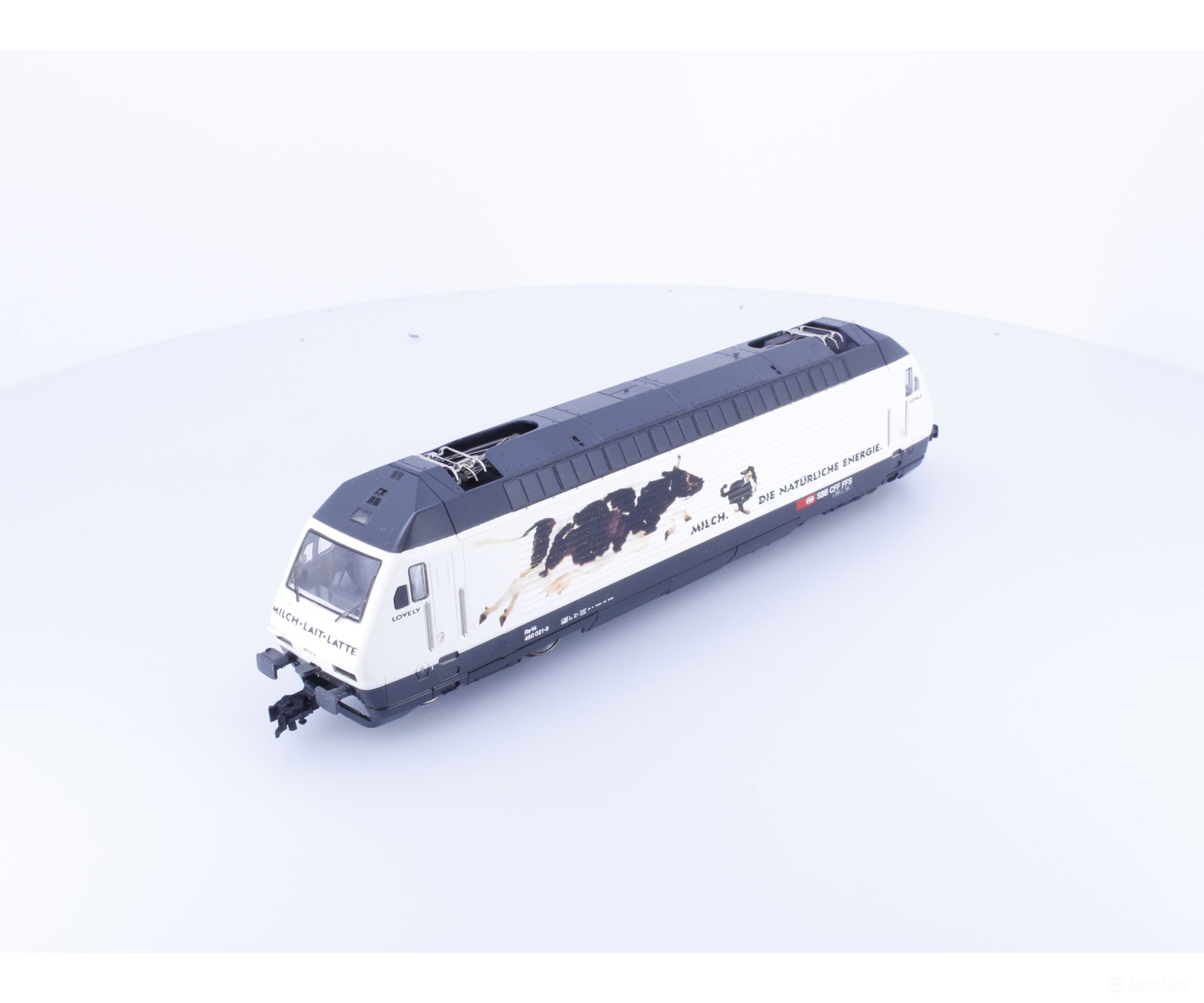 Roco 63515 HO SBB-CFF-FFS Re 4/4 Milch Die Naturliche Energie Lovely E-Lok 021-9 DCC European Locomotives