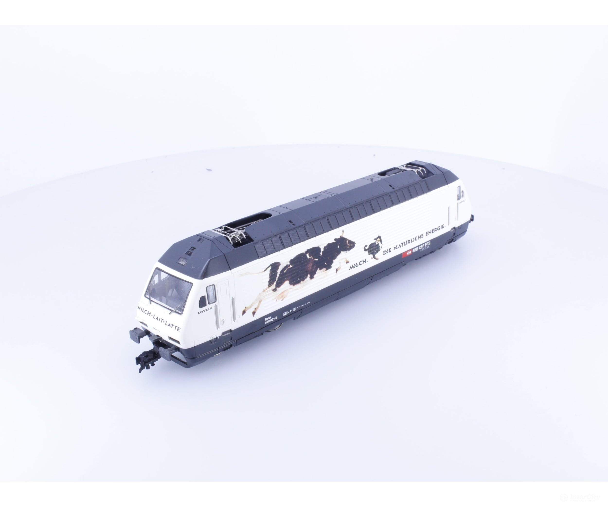 Roco 63515 HO SBB-CFF-FFS Re 4/4 Milch Die Naturliche Energie Lovely E-Lok 021-9 DCC European Locomotives