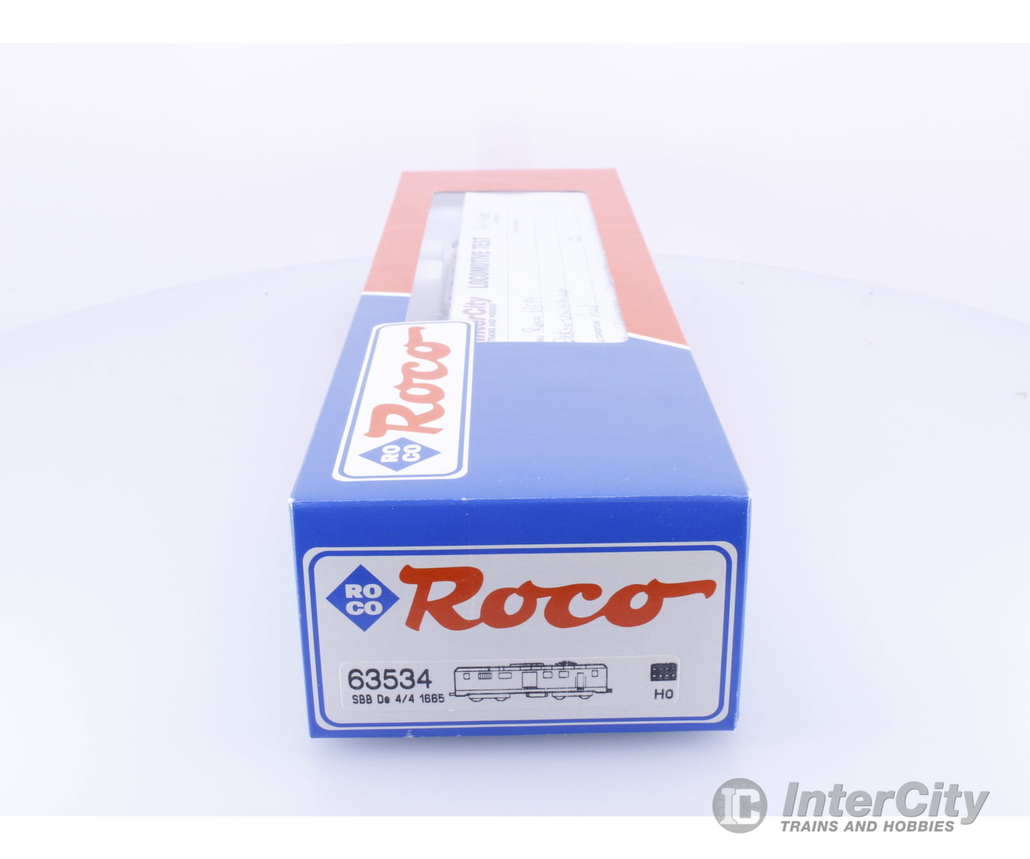 Roco 63534 HO SBB-CFF-FFS DE 4/4 Elektro-Gepacktriebwagen 1665 DCC European Locomotives