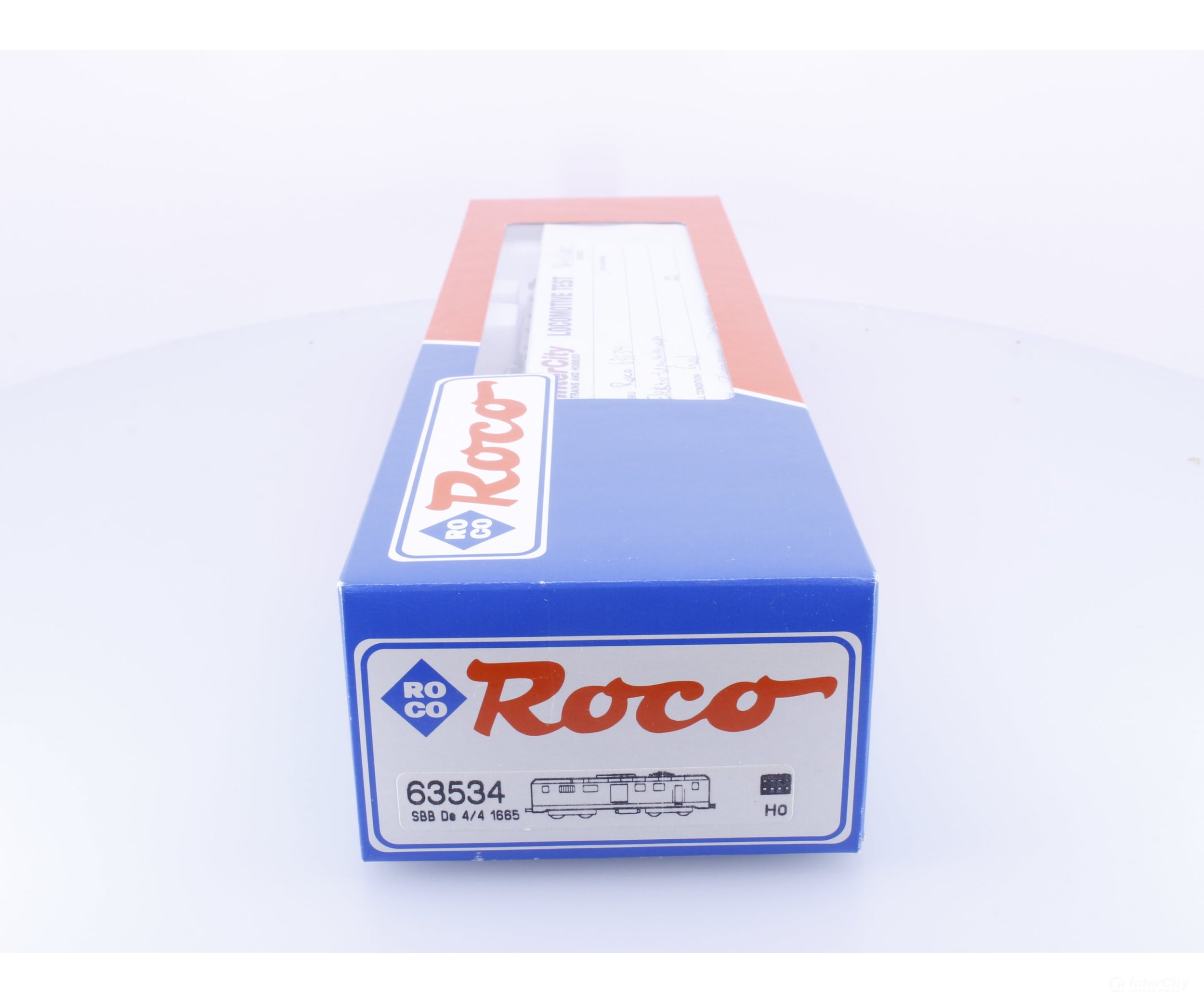 Roco 63534 HO SBB-CFF-FFS DE 4/4 Elektro-Gepacktriebwagen 1665 DCC European Locomotives