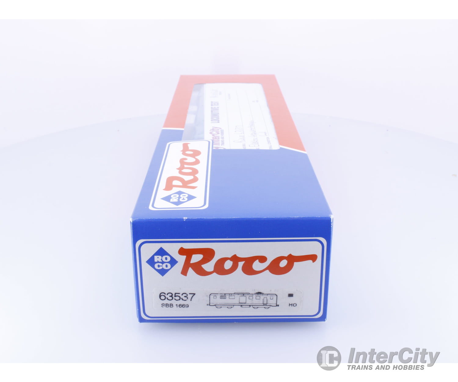 Roco 63537 HO SBB-CFF-FFS DE 4/4 Elektro-Gepacktriebwagen 1669 DCC European Locomotives