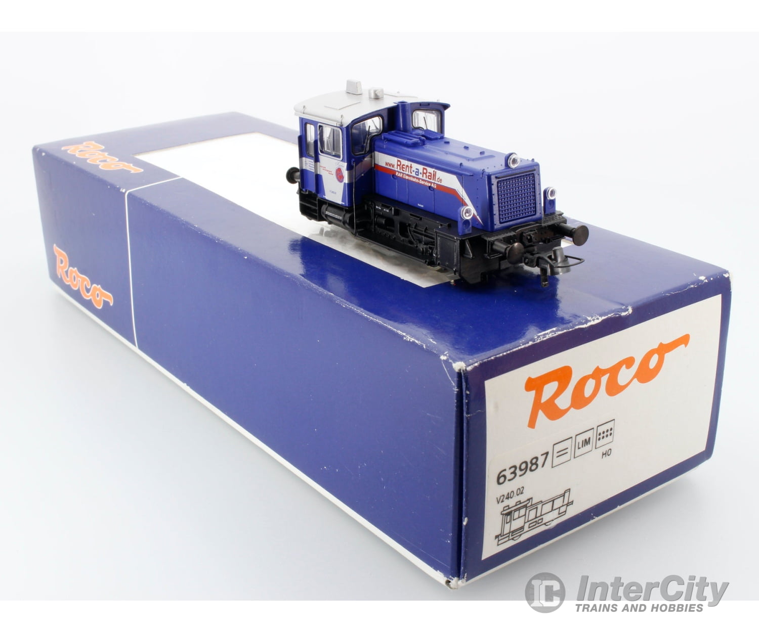 Roco 63987 Ho V240.02 Rent-A-Rail Dc Analog European Locomotive