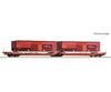 Roco 6600033 HO Articulated double-pocket wagon T3000e ÖBB/RCW European Freight Cars