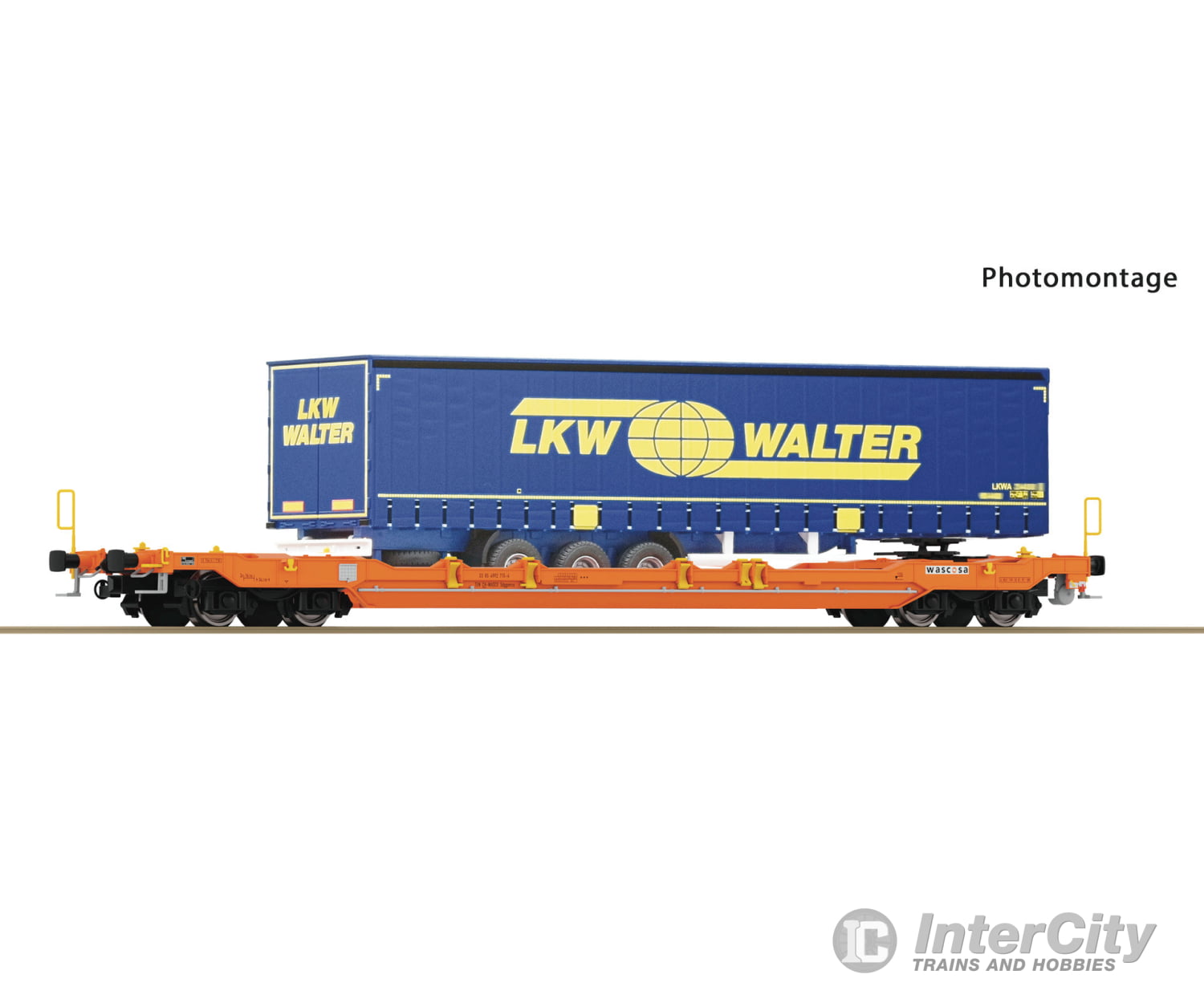 Roco 6600063 Ho Pocket Wagon T5 Wascosa Era 6 European Freight Cars