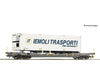 Roco 6600066 Ho Pocket Wagon T5 Hupac European Freight Cars
