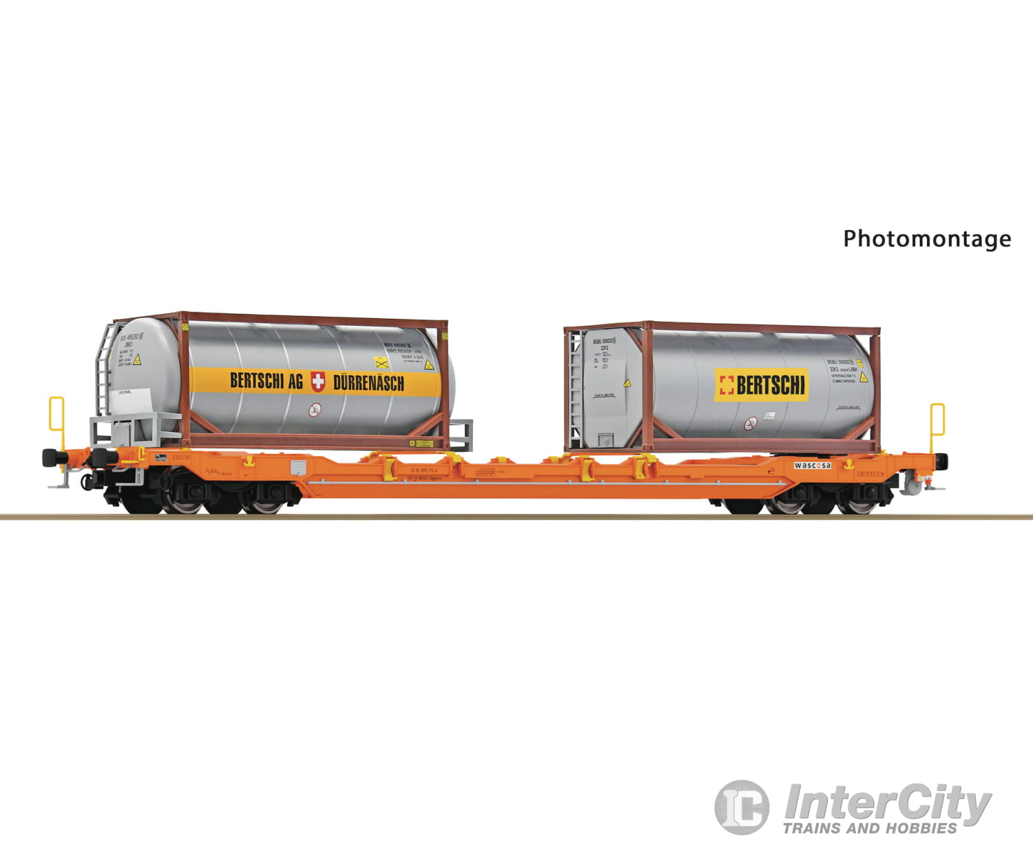 Roco 6600067 Ho Pocket Wagon T5 Wascosa Era 6 European Freight Cars