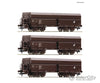 Roco 6600071 Ho 3-Piece Set: Self-Unloading Wagons Öbb Era 4 5 European Freight Cars