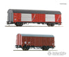 Roco 6600074 Ho 2-Piece Set: Mail Wagons Ns Era 4 European Freight Cars