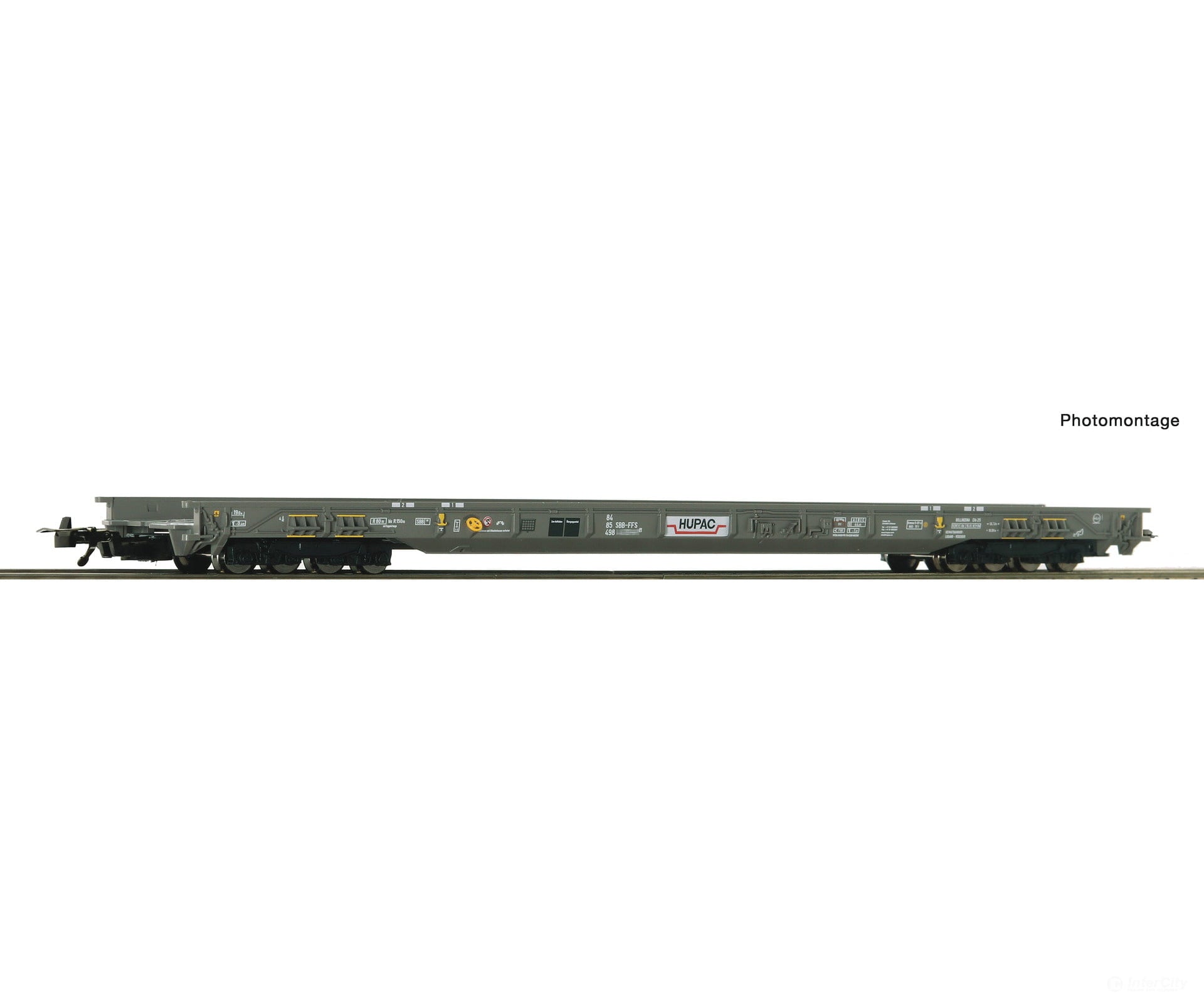 Roco 6600093 HO Low-floor intermediate coach HUPAC European Freight Cars
