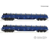 Roco 6600099 Ho 2-Piece Set: Stake Wagons Pkp Cargo Era 6 European Freight Cars