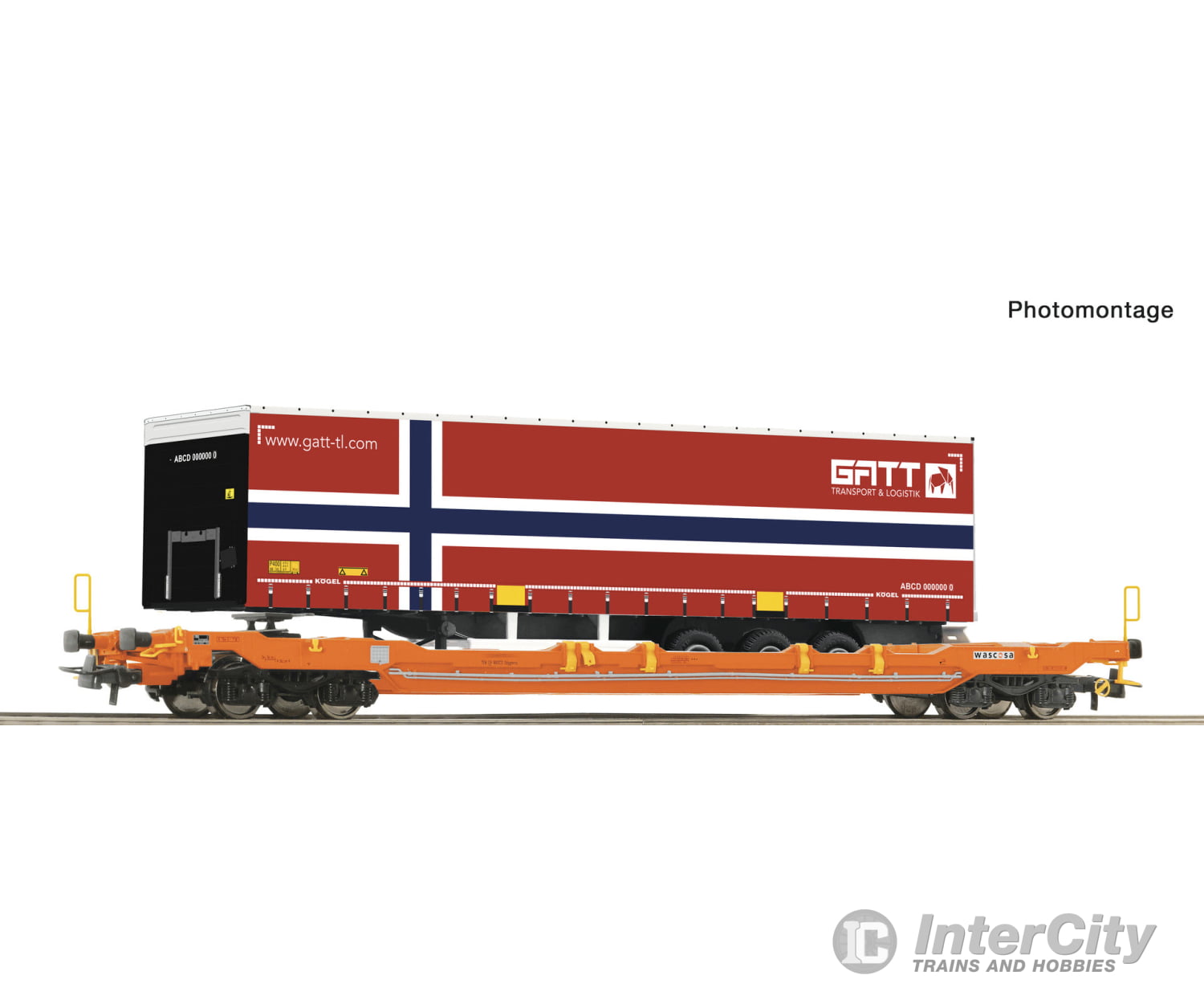 Roco 6600108 Ho Pocket Wagon T5 Wascosa European Freight Cars