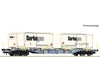 Roco 6600122 Ho Container Carrier Wagon Sbb Cargo European Freight Cars