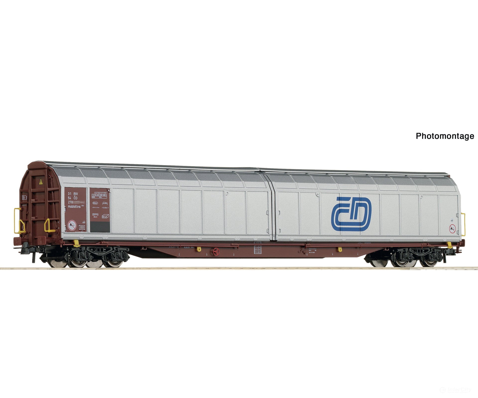 Roco 6600128 HO Sliding wall wagon CD European Freight Cars