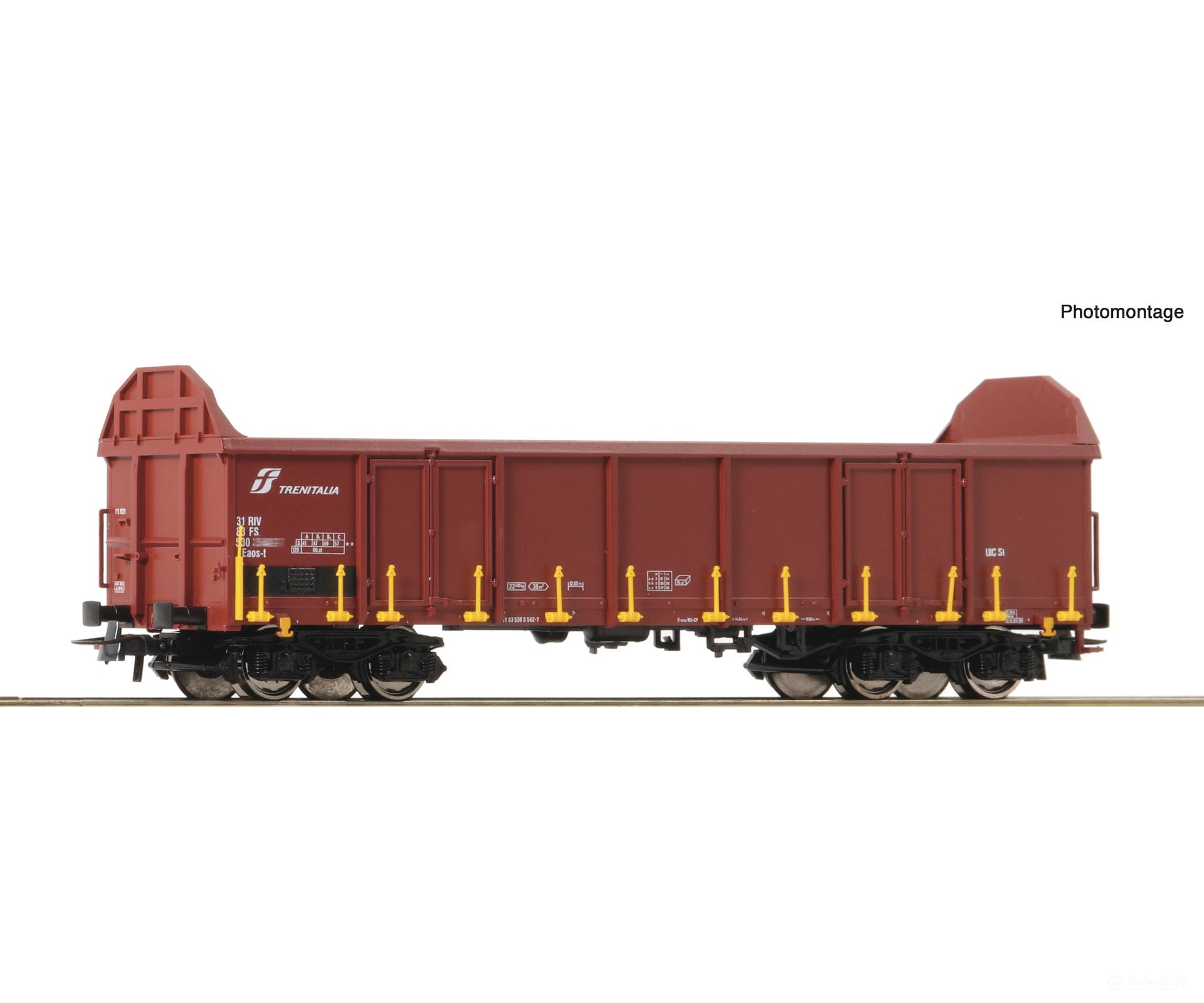 Roco 6600130 Ho Open Goods Wagon Fs European Freight Cars