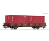 Roco 6600138 Ho Swivel Stake Wagon Dr European Freight Cars
