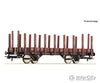 Roco 6600148 Ho Stake Wagon Pkp European Freight Cars